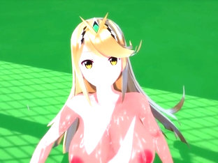 3d Hentai And Hentai 3d In Mythra Xenoblade 2 4/5