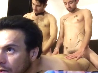 Young Waiters Fuck All My Holes Bareback
