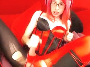 Crazy Homemade Shemale video with Lingerie, Solo scenes