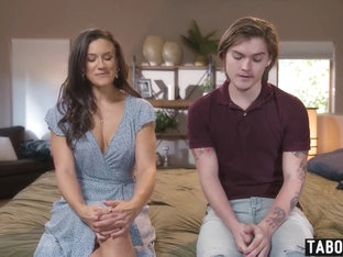 Penney Play And Freya Parker In Stepmom Teaching Stepson And His Eighteen Years Old Gf