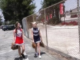 Cheerleader Jojo Kiss And Zelda Morrison Tries Bbc