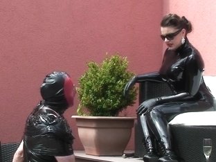 Spitting-humiliation For Two Slaves