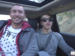 Hot gay blowjob with cum eating