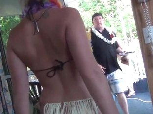 Wild Naked Hula Party In Party Cove Lake Ozarks Missouri