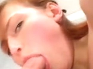 Redhead Legal Age Teenager Priceless Oral Job