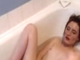 Smacking My Pussy In The Bathtub