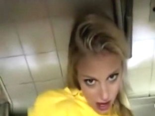 Sexy female working didn't mind fucking with the guest