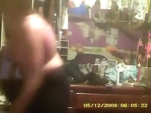 Non-Professional older couple outdoor fucking