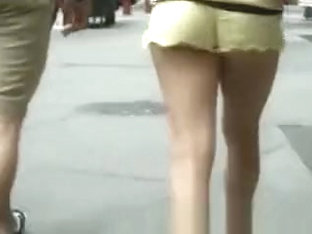 Yellow shorts