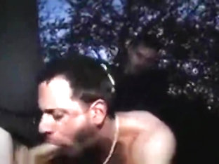 3 stranger fucked in woods