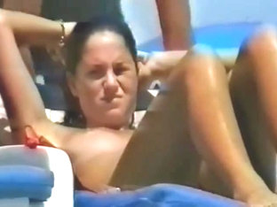 Images volees a la plage