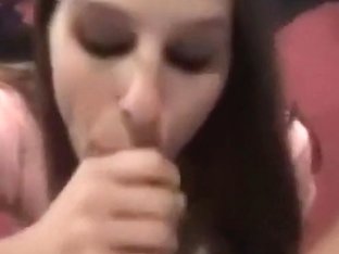 Hot Deepthroat Blowjob By Horny GF