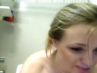 Tattooed Honey In The Bathroom