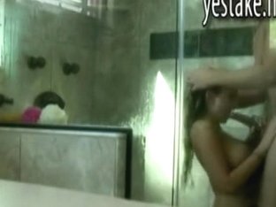 Blondes Puts A Show In The Shower And Acquires Drilled