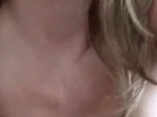 4-eyed chick makes a carnal solo movie scene