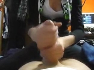 legal age teenager jerks ding-dong