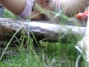 Having Sex With My GF In The Forest And She Swallows