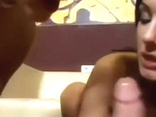 2 sizzling sexy sweethearts take turns engulfing my unyielding 10-Pounder